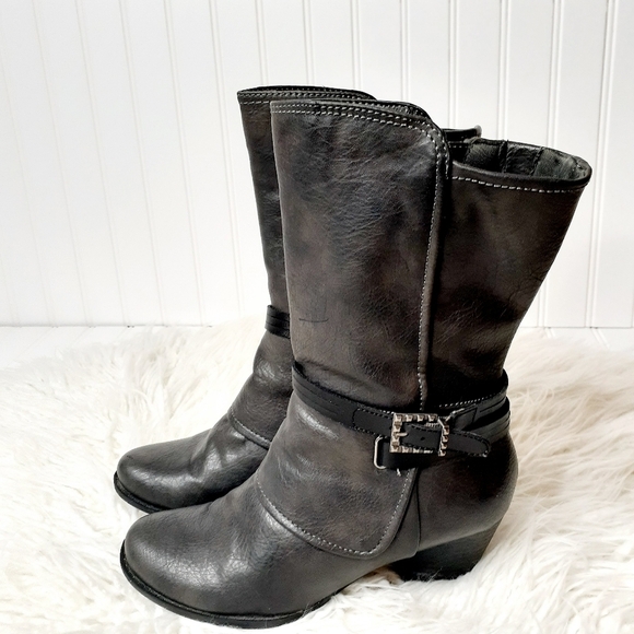 Baretraps Roxie Midcalf Brown Boot D586 - Picture 3 of 13